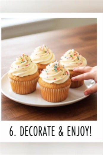 cupcakes 🧁 Recipe step by step guide #cake #cupcake #bakingrecipes
