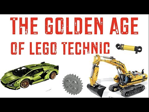 When was the golden age of LEGO Technic?