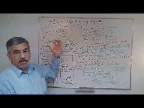 Chapter 8 - Logarithm: Applications of Logarithmic Functions Sec. 7C| MHF4U1 -Advanced Functions