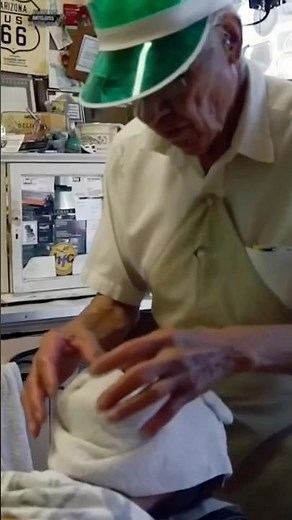 💈 Old Time Americana Route 66 Barbershop Traditional Shave [ASMR]