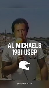 I was today years old when I realized Al Michaels did play by play at the 1981 USGP of Motocross for ABC’s Wide World of Sports. This was almost a year and a half after Michaels’ legendary call at the USA vs. USSR gold medal game in Hockey at the 1980 Winter Olympics: “DO YOU BELIEVE IN MIRACLES? Yes!” Today, Michaels has the Thursday Night Football PxP seat for the NFL. As for the 1981 GP, Broc Glover won the first moto but finished 11th in the second moto for 6th overall. #wewentfast | We Went