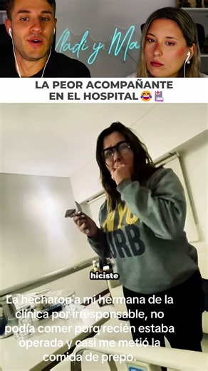 La regañaron en la clínica por darle comida a la recién operada pero nadie la avisó antes