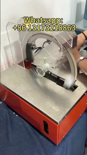 stretch film wrapping machine for glass bottle #wrappingmachine #stretchwrapmachine #stretchwrapper