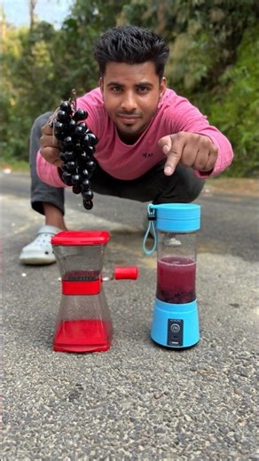 Dry fruit Juicer Machine Vs USB Rechargeable Mixer Machine testing