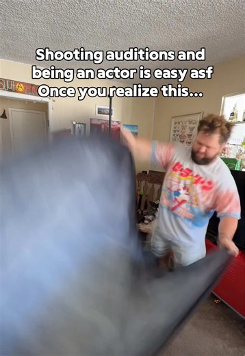 It’s really chill… This is my Basic audition Protocol Set up 5-10 neutral reads of the scene off cam Then shoot the take 1 read off cam to switch character Then shoot second take. No more than two good reads of the take before moving on. To prevent burn out. Repeat for each scene. shoot slate. Make sure it’s good looking. Have fun show some personality. Submit tape ASAP. Clean up gear. If you want my book breaking down the craft DM me “System” I’ll hook it up for FREE! #actorsoftiktok #audition 