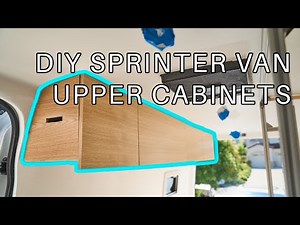 DIY Upper Cabinets for Adventure Van