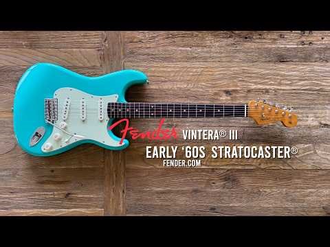 Fender: Vintera® III Early ‘60s Stratocaster®