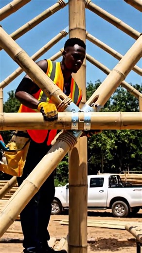 Traditional Bamboo House Building Step by Step