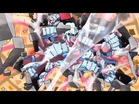 Josuke/Crazy Diamond breaks a wall (original)