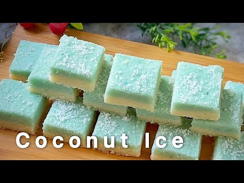 Coconut Ice | 4-Ingredient Christmas Sweet