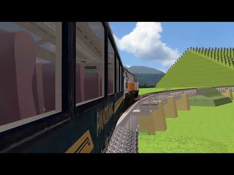 OpenBVE Indonesia || KA Pangandaran Melewati Tiber Padalarang