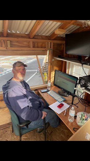 Welcome to the track our 2024 race season Director Mr. Nick D. Doing what Nick does best! Find him in our 🐔 shack!!! #ovalatWRH #ovalatWRH #theasphalttrack #nickonthemic #whiterosehobbies