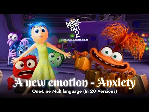 Inside Out 2 - A new emotion - Anxiety | One-Line Multilanguage [Teaser Trailer]