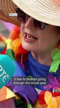 Tens of thousands take part in Dublin Pride parade #RTÉNews #pride