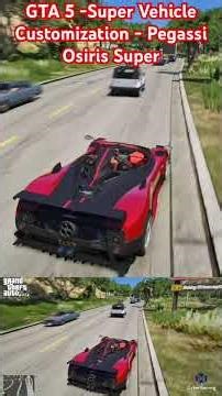 GTA 5 - Super Vehicle Customization - Pegassi Osiris Super. #gta #shorts #gta5 #trevor #fypシ #viral