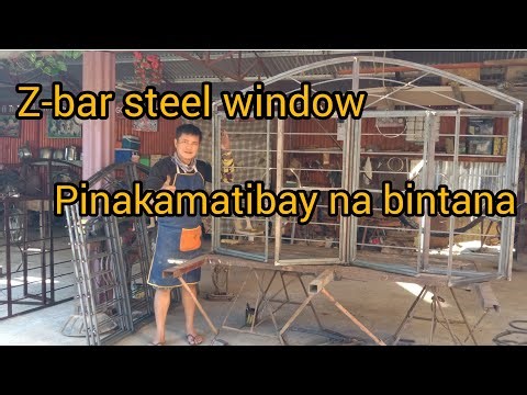 (#1) How to make Z- bar steel window