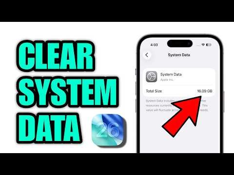 iOS 26 - CLEAR iPhone System Data (NEW 2026)