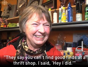 110K views · 263 reactions | This B.C. woman picked up a jewelry collection worth about $1,800 at a Vancouver Island thrift store last week — for 50 cents. Read more: www.cbc.ca/1.4503217 | CBC Vancouver | Facebook