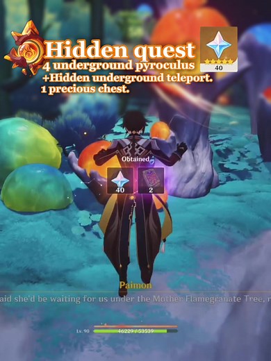 Explore the Hidden Quest in Natlan: Uncover 1 Hidden Chest and Pyroculus Underground