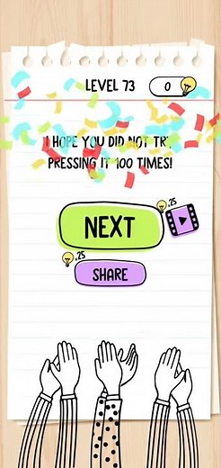 How to Beat Brain Test Level 73 Walkthrough