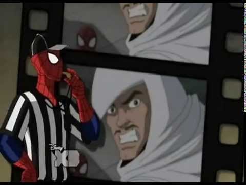 Ultimate Spiderman S1E6 - Taskmaster vs Spiderman and White Tiger
