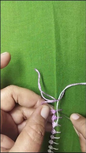 How to Embroider a Thread Border on Fabric: Beginner Tutorial