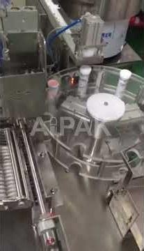 How AIPAK APK-40B effervescent tablets tube filling machine works?
