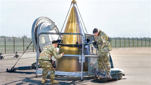 Inside Restricted Bunker Reloading US Super Advanced Ballistic Missiles