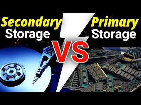 Primary Storage vs Secondary Storage: What's the Difference?
