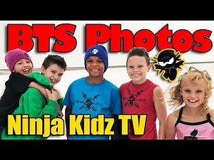 BTS Ninja Kidz TV Photoshoot - New Merch Revealed!