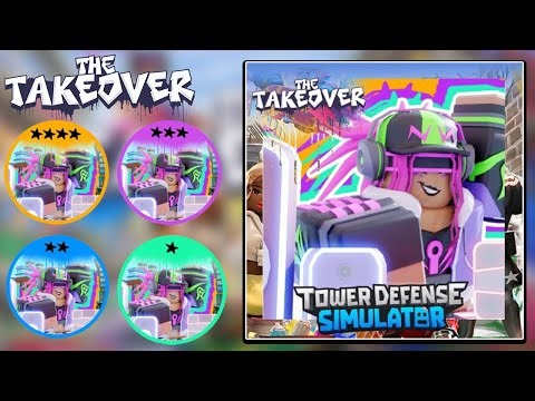 How To Complete ALL TAKEOVER CHALLENGES In Tower Defense Simulator (Roblox The Takeover Event)