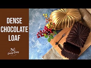 Chocolate Loaf Cake Recipe