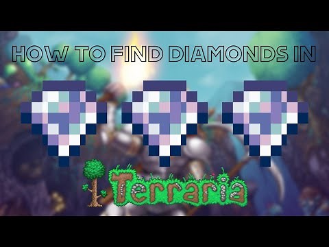 How to find DIAMONDS in Terraria (quick & easy)