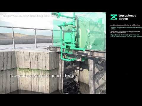 Geiger® Centre-Flow Travelling Band Screens