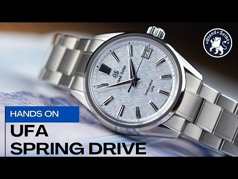THE WAIT IS OVER: Grand Seiko SLGB003 UFA Spring Drive Hands On Review!
