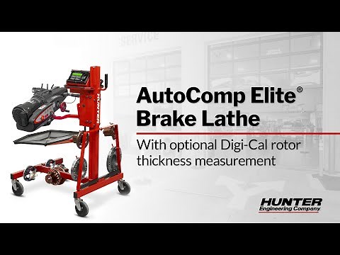 AutoComp Elite® On-Car Brake Lathe With Optional Digi-Cal Rotor Thickness Measurement