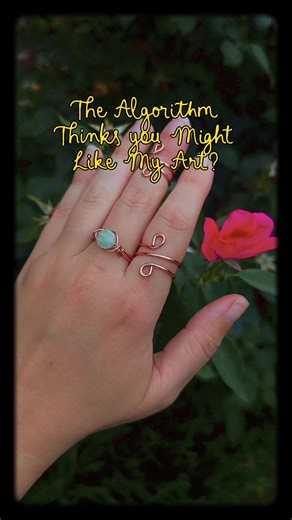 Hi! ☺️ I’m K-Tea✨I am a metalsmith & wire wrapper. I work with Argentium Silver, 14k Gold-fill, and Copper. I make more than rings but I have a ring obsession (if you can’t tell lol). 💫I recently launched a small batch of copper wire wrapped gemstone rings, there’s still a few left! You can check it out on my website. 👩🏻‍🏭 I also offer custom work and jewelry repair. I am booked for the month of May but will have more slots opening up in June! Message me on here or on my website contact form