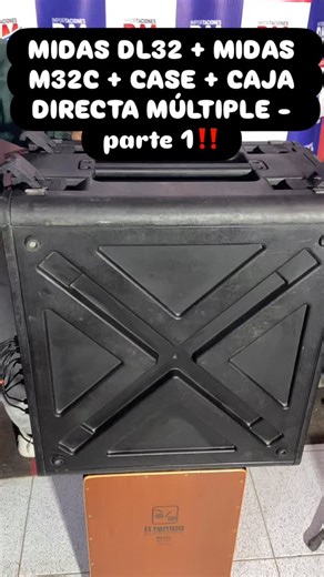 MIDAS DL32 MIDAS M32C CASE CAJA DIRECTA MÚLTIPLE - parte 1‼️ | Importaciones RM
