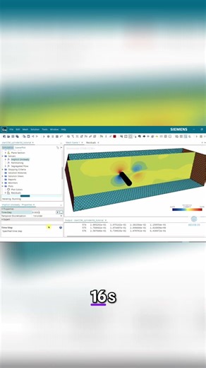 Simulation Secrets: Watch Vortex Motion Unfold with Bigger Time Steps! #shorts
