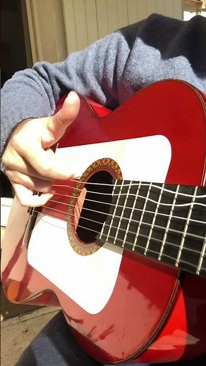 Spanish guitar performance 🇪🇸🎸Strumming pattern tutorial – feel the rhythm Ahh guitar vibes 🔥