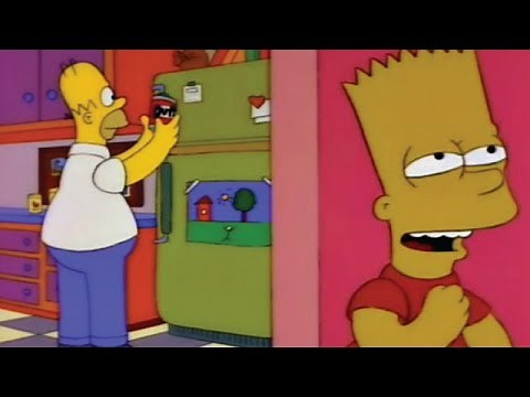 Bart Pranks Homer on April Fools Day