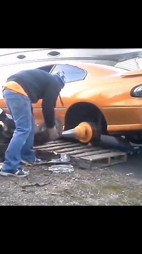 Homemade Wood Splitter Car - DIY Project Tutorial