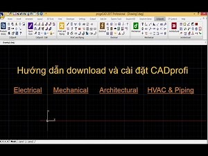 Hướng đẫn download và cài đặt CADprofi - How to download and install CADprofi