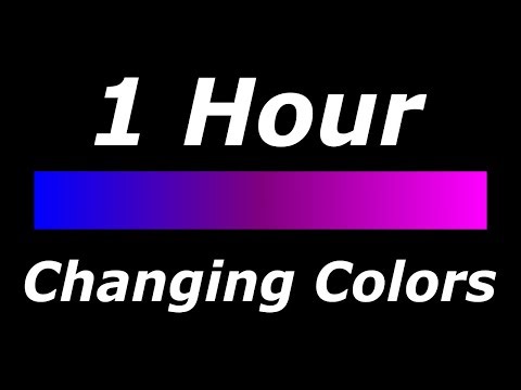 Relaxing 3 Color Changing: Blue-Violet/Purple-Pink Screen Led Lights [1 Hour]