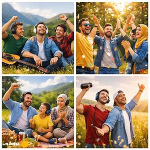 دانلود آهنگ شاد قشنگ برای رقص جدید یکجا