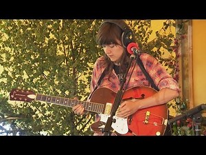 Courtney Barnett performs Avant Gardener in the BBC Music Tepee at Glastonbury 2014
