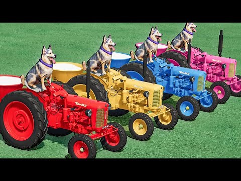 Work With Colors - LIME WORK with Zetor Tractors ! Farming Simulator 22