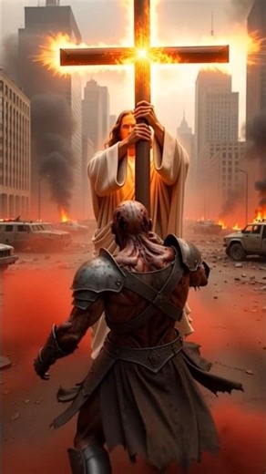 jesus planet ai | Zombie Satan vs Jesus | End of Darkness #shorts