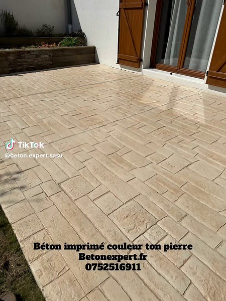 #bétonimprimé#bétondecoratif#bétonexpert#