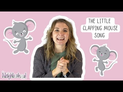 The Little Clapping Mouse | Story Time Song for Kids | Sing Along & Actions